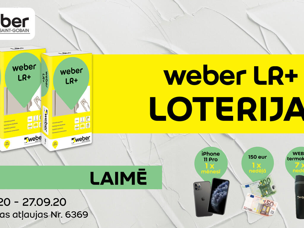 weber LR+ loterija