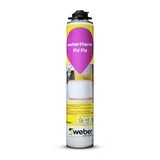 Poliuretāna putas putupolistirola līmēšanai weber.therm PU Fix