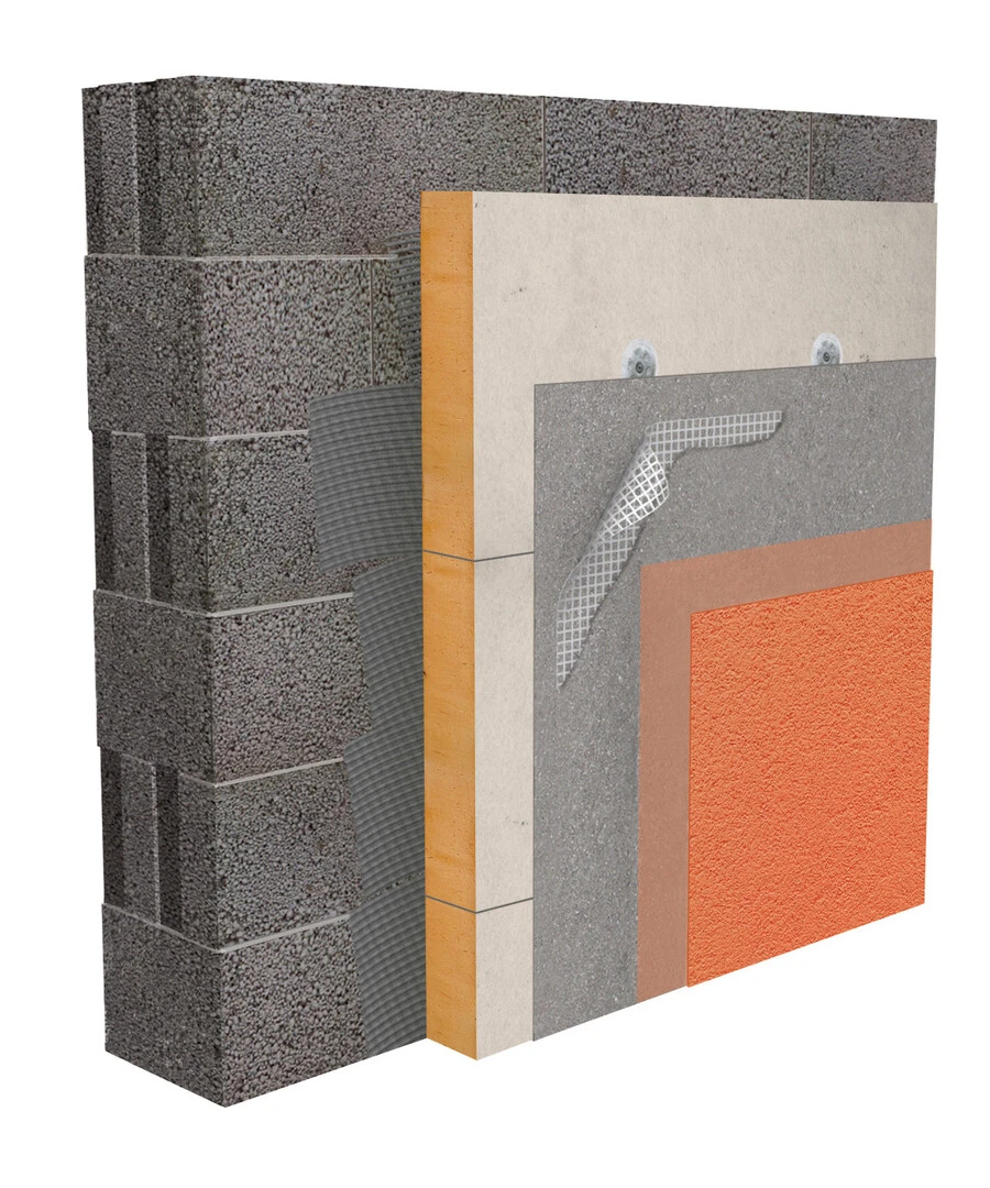 ETICS sistēma weber.therm plus ultra