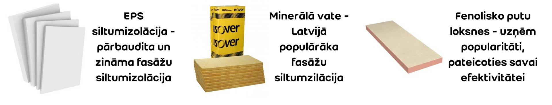 Siltumizolācijas materiāli