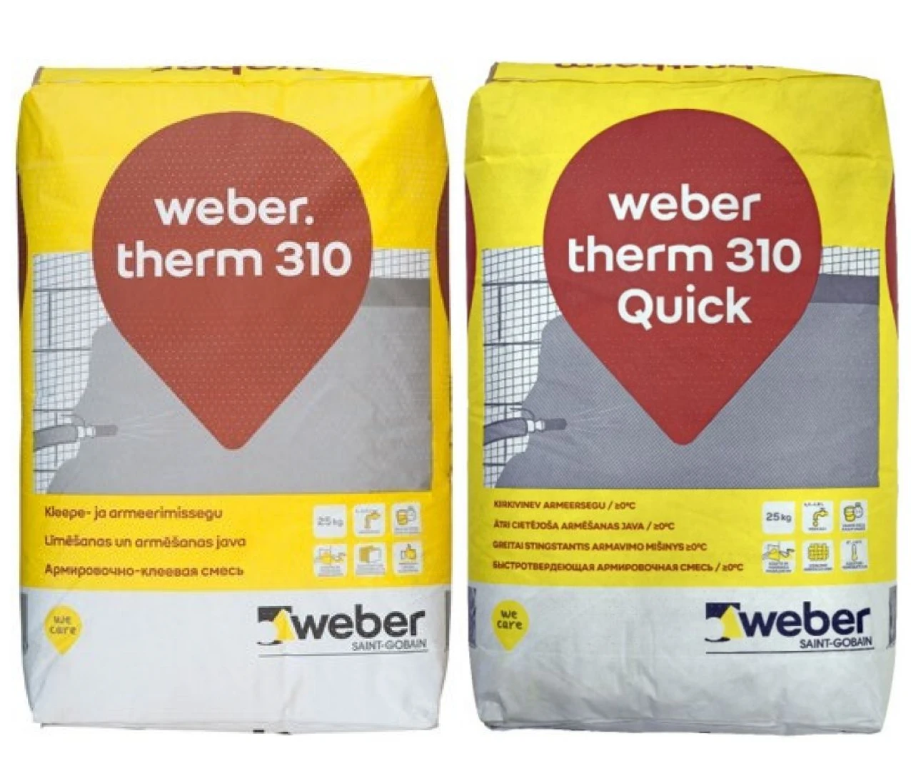 līmēšanas un armēšanas javas weber.therm 310