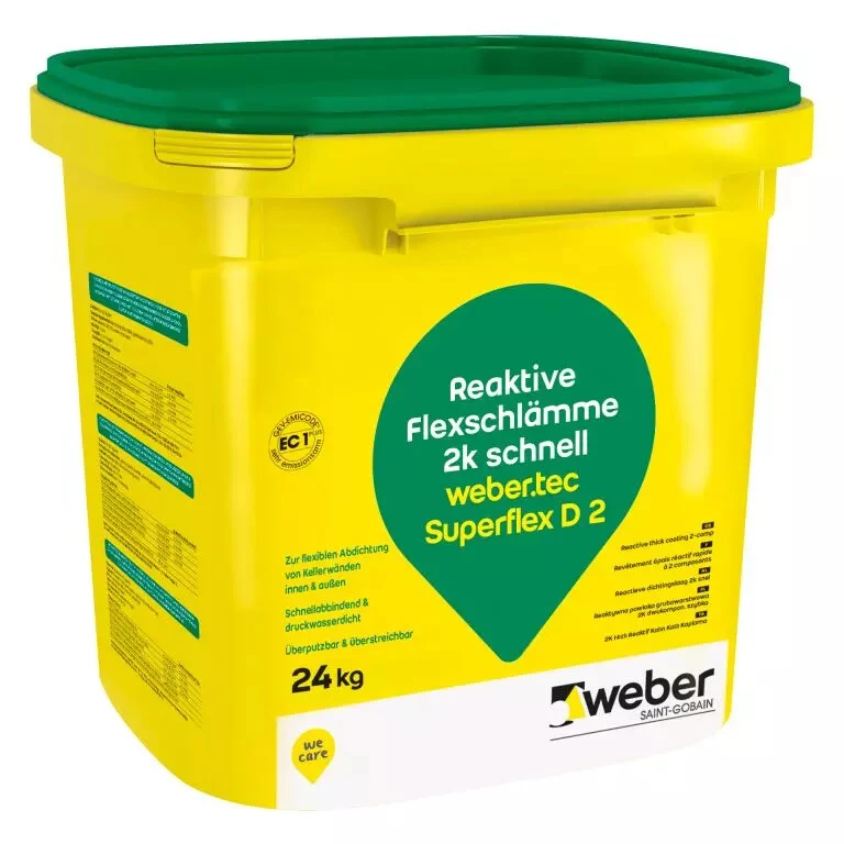 Hidroizolācija weber.tec Superflex D2