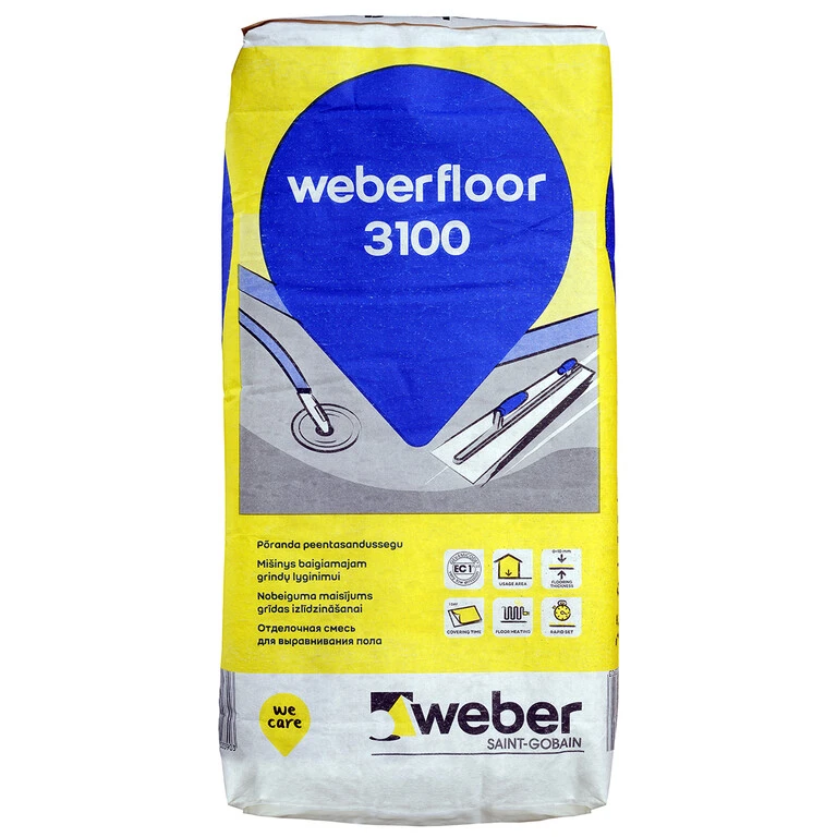 grīdas līdzinātājs weberfloor 3100