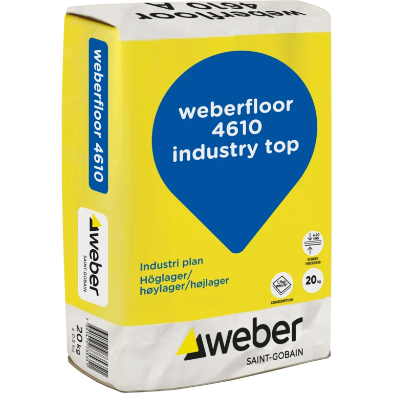 java industriālajai grīdai weber.floor 4610