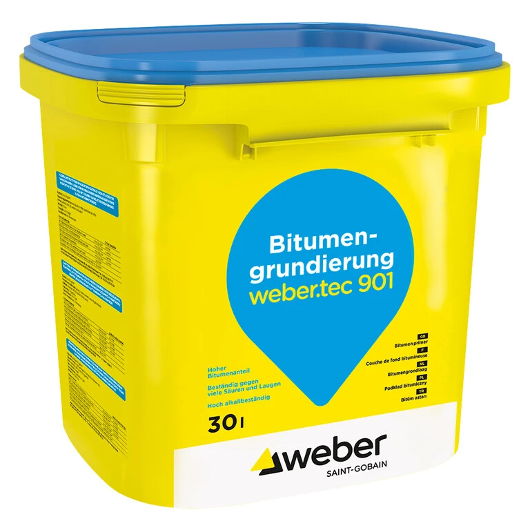 Bituma hidroizolējoša emulsija bez šķīdinātājiem weber.tec 901